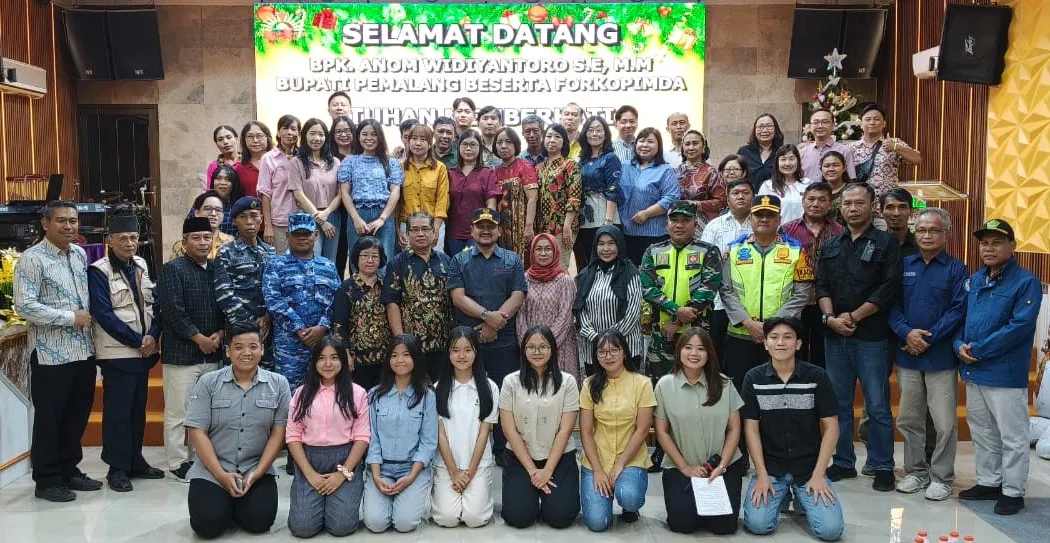 Malam Natal, Forkopimda Lakukan Monitoring Ke Beberapa Titik, Pemalang Aman dan Kondusif