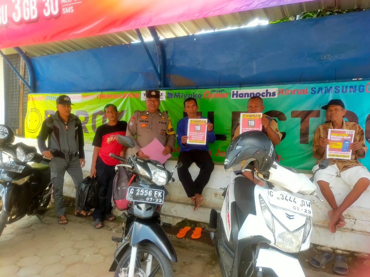 Maksimalkan Layanan Darurat, Polres Pekalongan Gencarkan Sosialisasi Call Center 110 ke Masyarakat