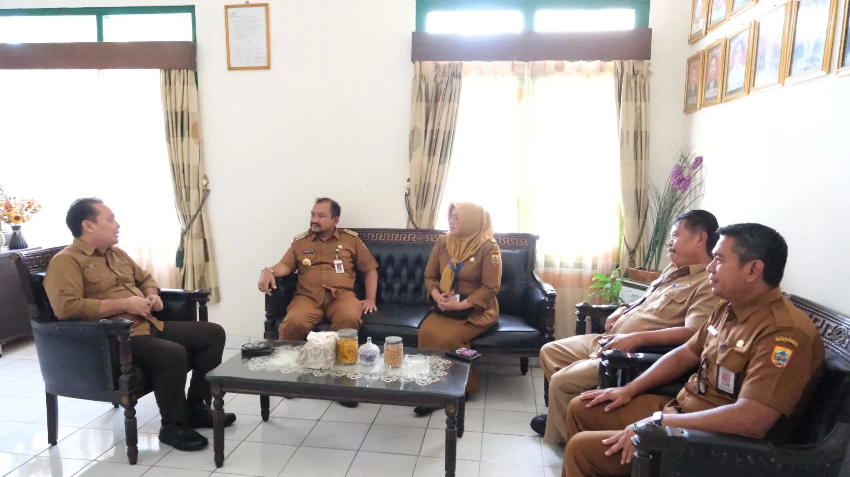 Dukung Wujudkan Program Nasional, Bupati Anom Lakukan Kunjungan ke Instansi Vertikal di Wilayahnya