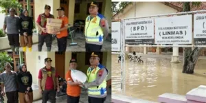 Pemkab Salurkan Bantuan Kepada Warga Terdampak Banjir Kali Comal di Desa Kebojongan