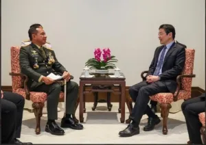 Panglima TNI Courtesy Call Dengan Pimpinan Singapura, Perkuat Kerja Sama Pertahanan Bilateral