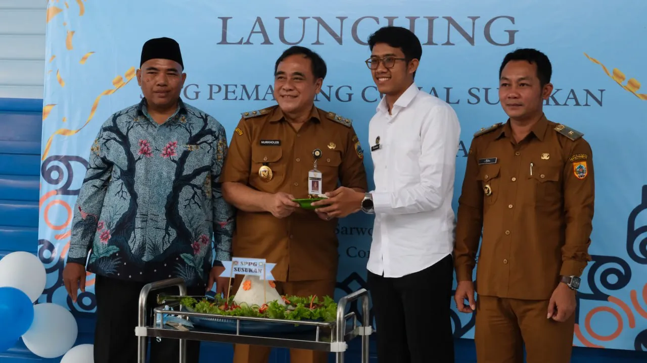 SPPG Patih Sampun Desa Susukan Diresmikan Wakil Bupati Pemalang