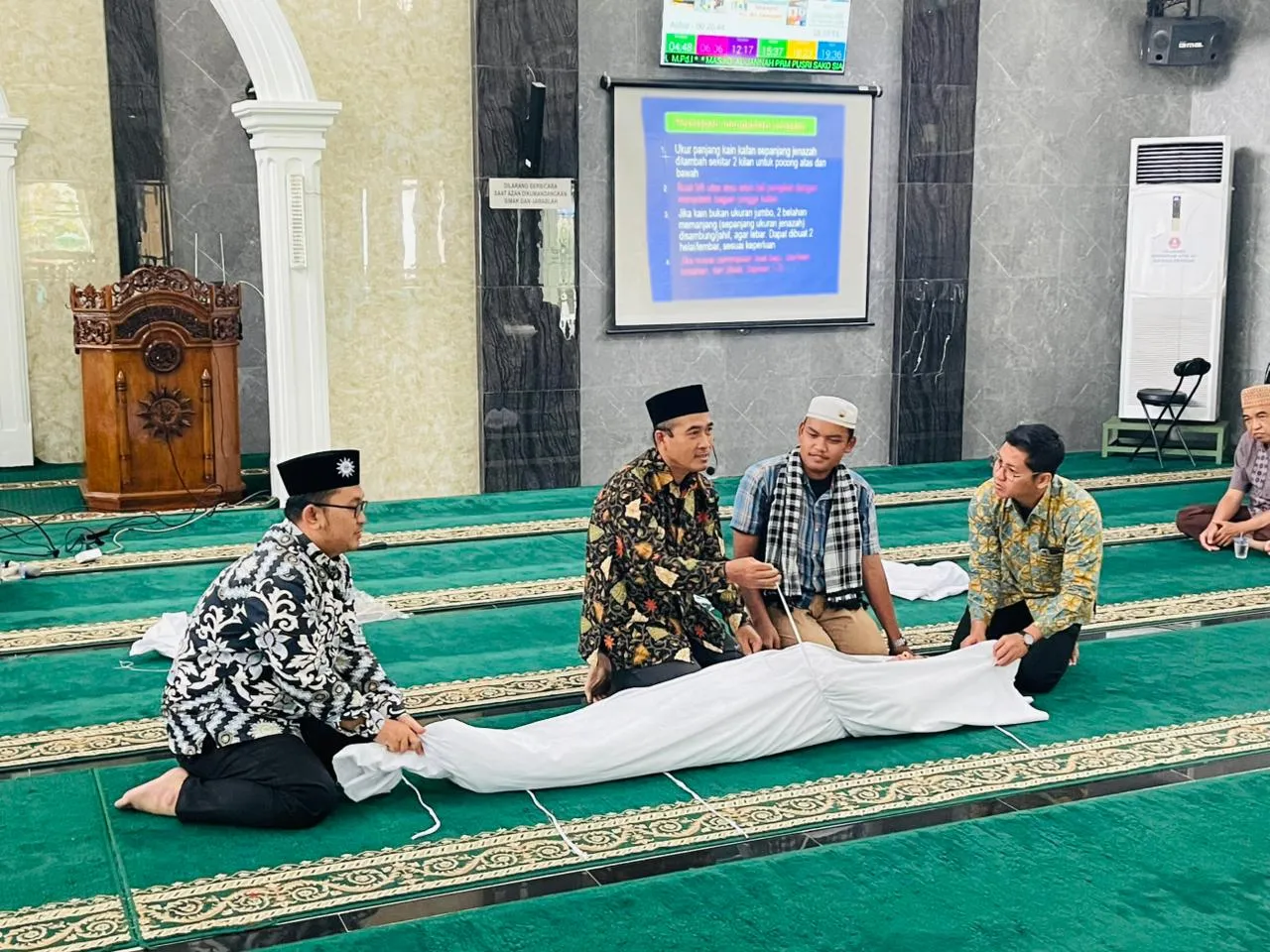 LHK PCM Sako, Kota Palembang Tanamkan Pemahaman Tuntunan Pemulasaran Jenazah yang Benar