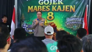 Eratkan Sinergitas, Kapolres Pekalongan Hadiri Anniversary ke-8 Mabes Gojek Kajen