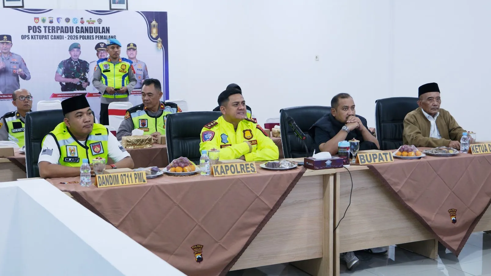 Malam Takbiran 2026: Bupati Pemalang dan Forkopimda Pantau Kesiapan Operasi Ketupat