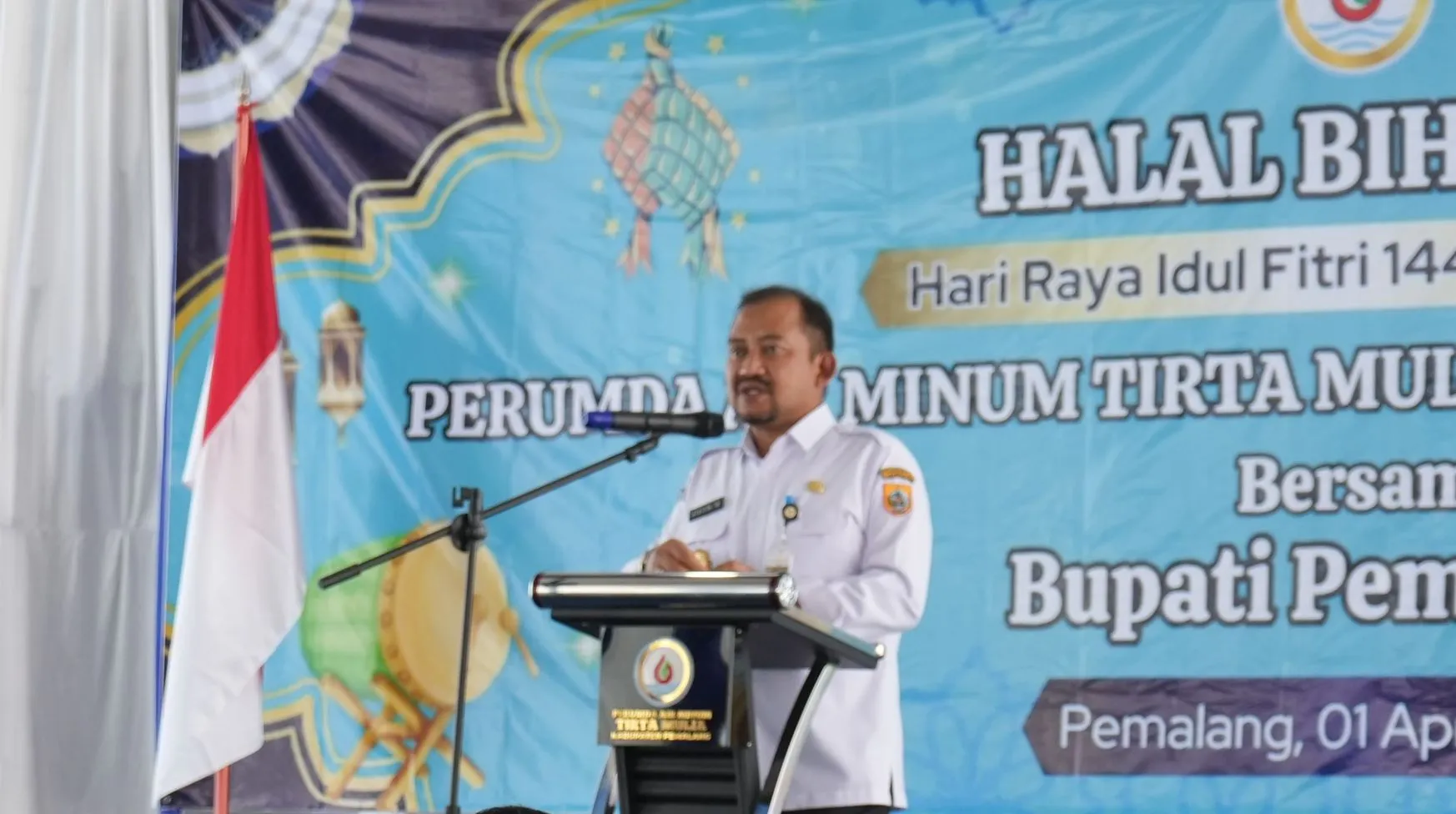 Halalbihalal PDAM Tirta Mulia, Bupati Berharap Bisa Jadi Perusahaan Terkemuka di Jawa Tengah dan Nasional