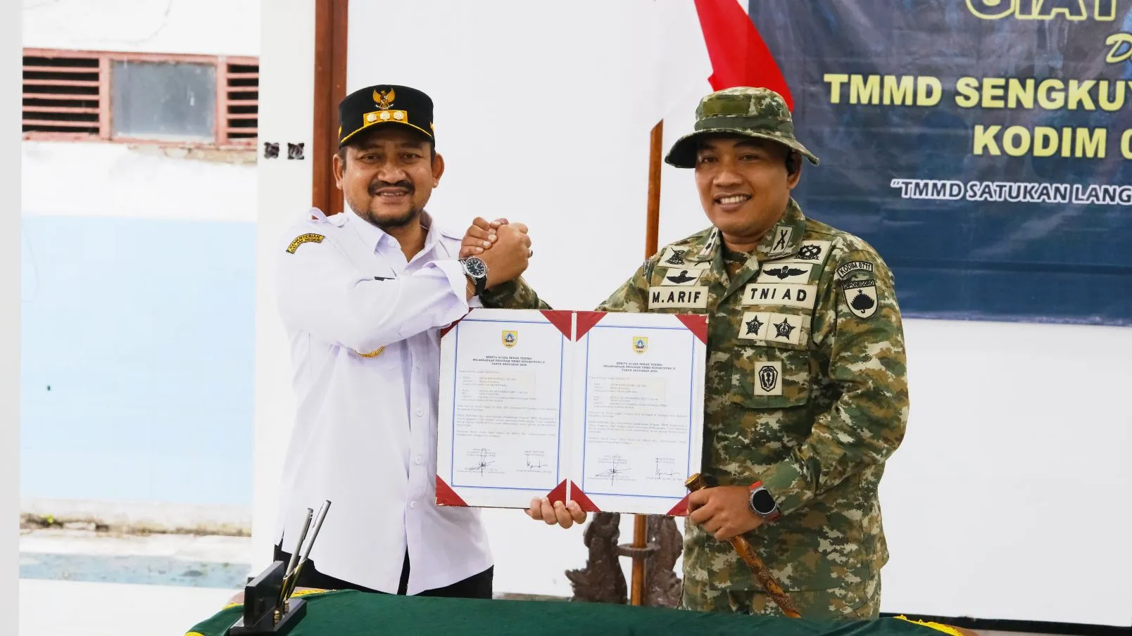 TMMD Sengkuyung Tahap II 2026 Dorong Pembangunan dan Kesejahteraan Desa