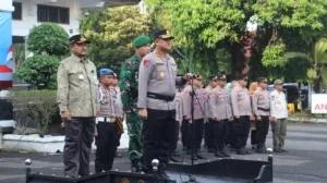Bupati Pemalang Hadiri Apel Kesiapan Hadapi Gangguan Kamtibmas