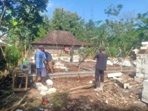 Dikebut dengan Semangat Gotong Royong, Program RTLH TMMD Boyolali Tunjukkan Progres Menggembirakan