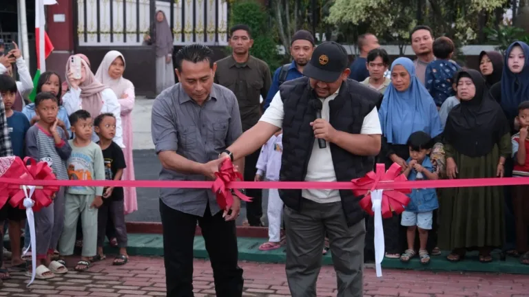 Resmikan Alun-Alun Moga, Bupati Pemalang Puji Semangat Gotong Royong Masyarakat