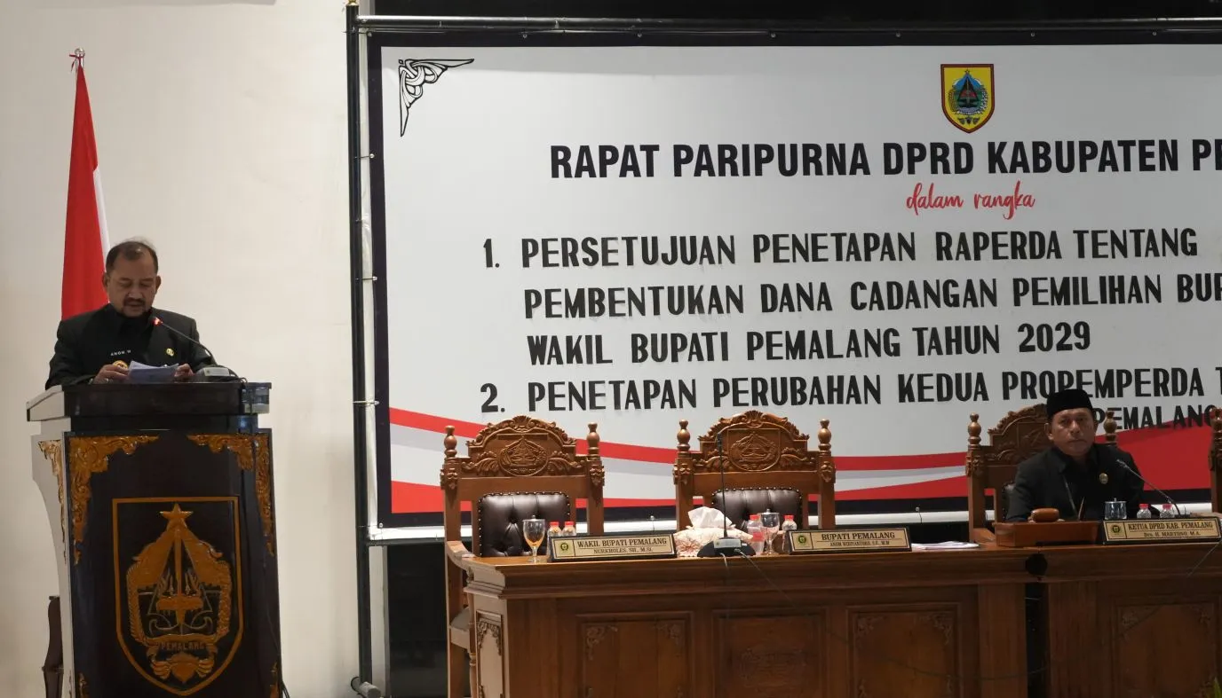 DPRD Pemalang Gelar Rapat Paripurna, Dana Cadangan Pilkada 2029 Resmi Disahkan