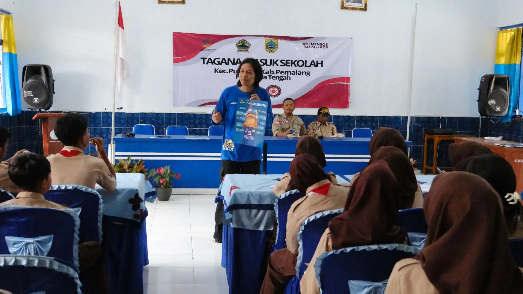 Perkuat Mitigasi, Kemensos RI Bentuk Kampung Siaga Bencana di Desa Penakir Pulosari