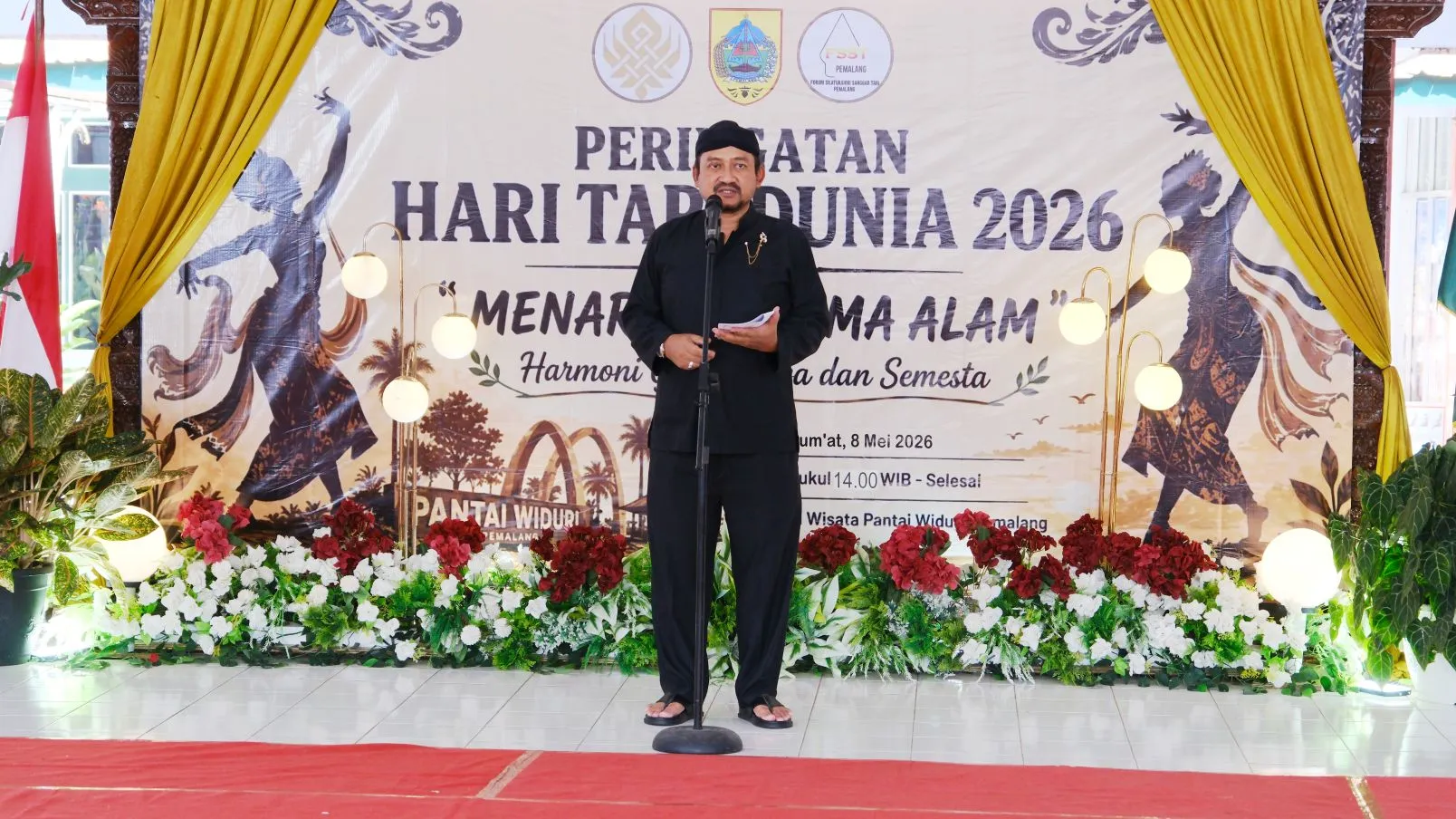 Peringati Hari Tari Sedunia, Bupati Pemalang dan Ratusan Penari Gelar Flashmob Nusantara di Widuri