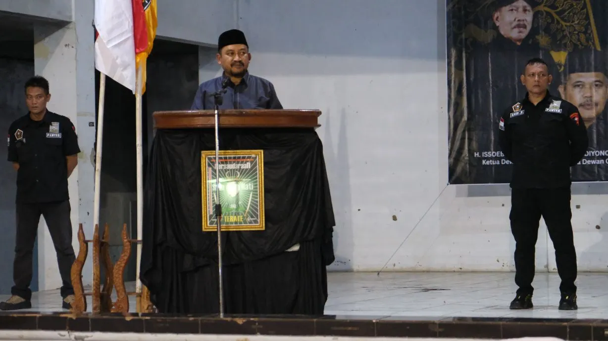 Bupati Pemalang Hadiri Pengesahan 368 Warga Baru PSHT Tingkat I
