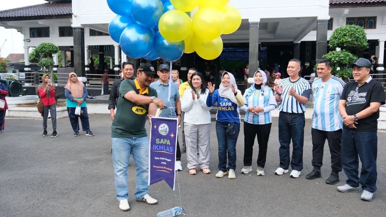 Bupati Pemalang Luncurkan Sapa Ikhlas untuk Digitalisasi Data Pertanian