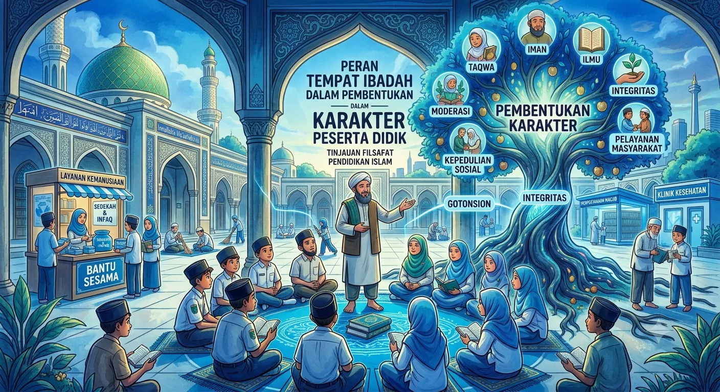PERAN TEMPAT IBADAH DALAM PEMBENTUKAN KARAKTER PESERTA DIDIK: TINJAUAN FILSAFAT PENDIDIKAN ISLAM