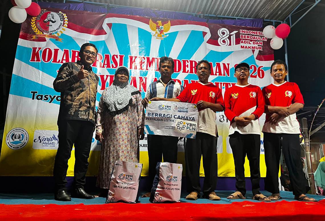 Gandeng PLN dan DPR RI, Paguyuban Merah Putih Kaliprau Sukses Gelar Aksi Sosial HUT Ke-81 RI