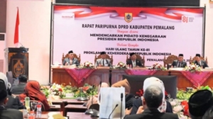 Selaraskan Kebijakan Pusat dan Daerah, Pemkab Bersama DPRD Pemalang Ikuti Sidang Paripurna Kenegaraan 2026