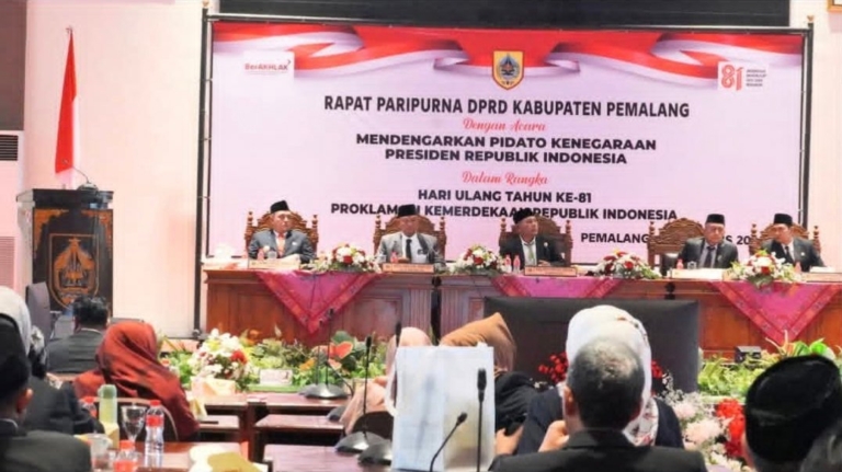 Selaraskan Kebijakan Pusat dan Daerah, Pemkab Bersama DPRD Pemalang Ikuti Sidang Paripurna Kenegaraan 2026