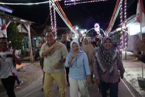 Festival Gebyar Lampu Merah Putih Semarakkan HUT ke-81 RI di Desa Kandang