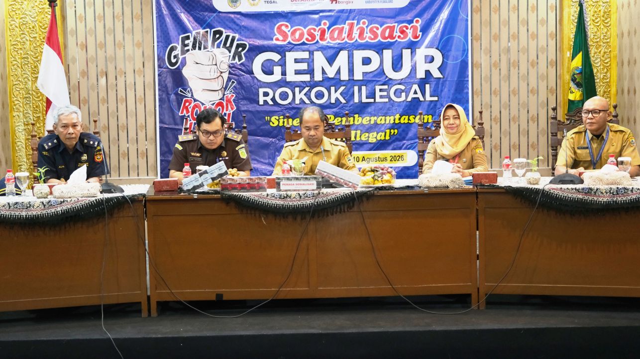 Diskominfo Pemalang Edukasi Masyarakat tentang Bahaya Rokok Ilegal